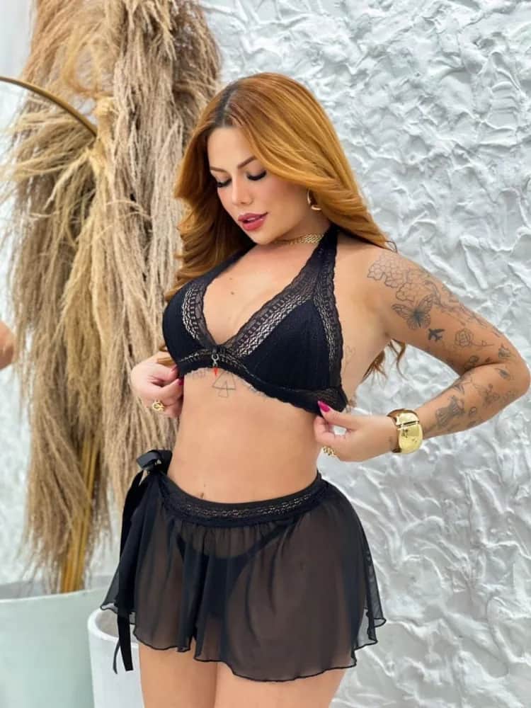 Conj S Bojo Sexy C Sainha Biju Bianca 5