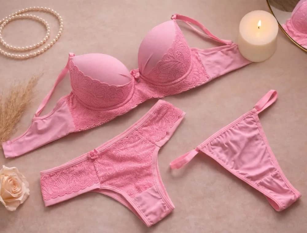 Conjunto C Bojo Rendado Valesca Sao 2 Calcinhas 4