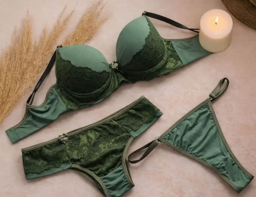 Conjunto C Bojo Rendado Valesca Sao 2 Calcinhas 5