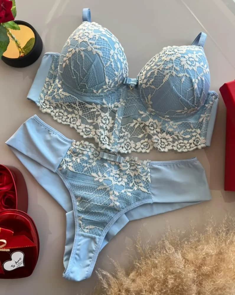 Conjunto C Bojo Sensacao Rendas 2