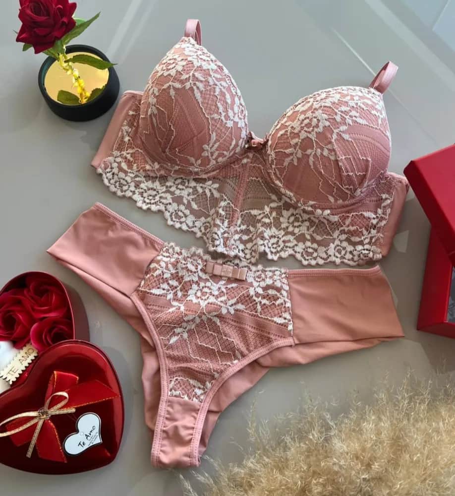 Conjunto C Bojo Sensacao Rendas 7