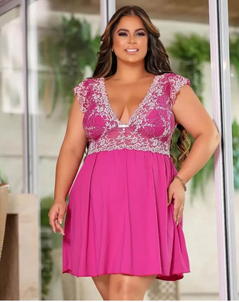 Camisola Plus Size Claudia 2