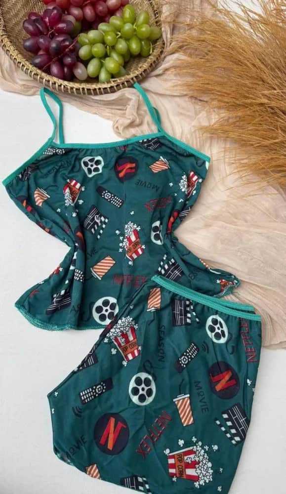 Baby Doll Cropped Poliester Lorena As Estampas Sao Variadas 11