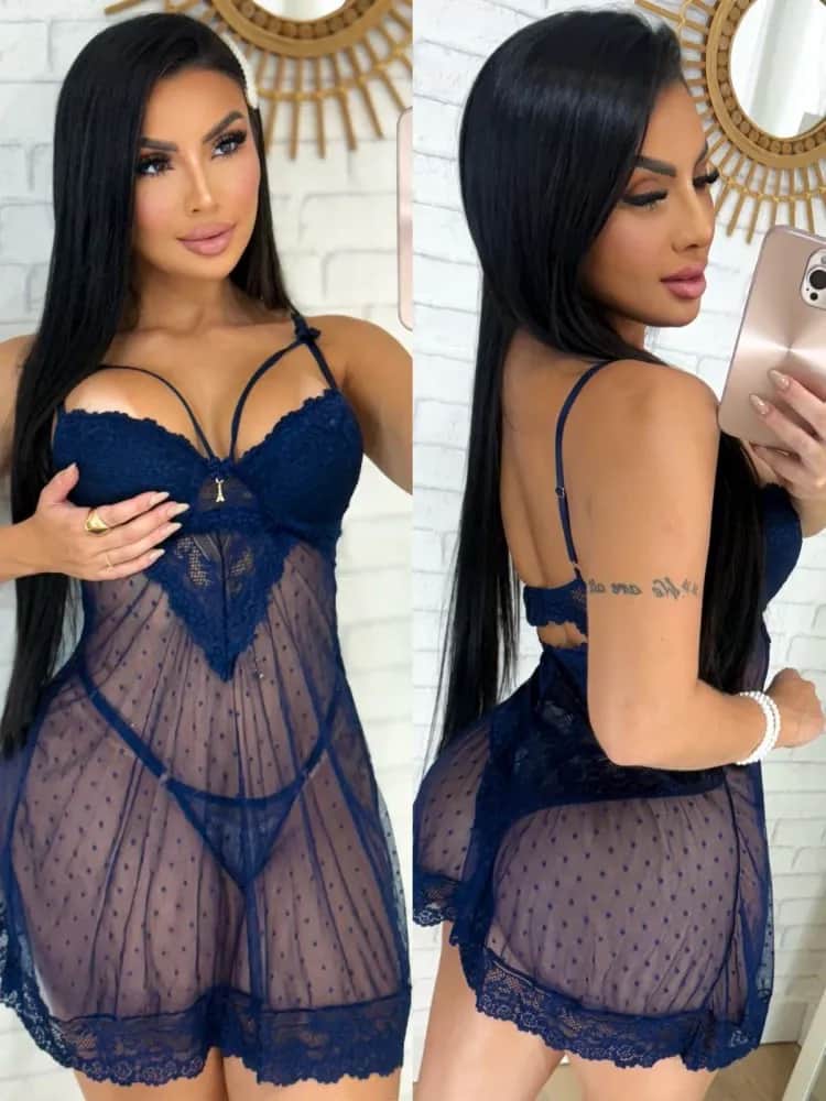 Camisola C Bojo Strappy Celina Renda 0