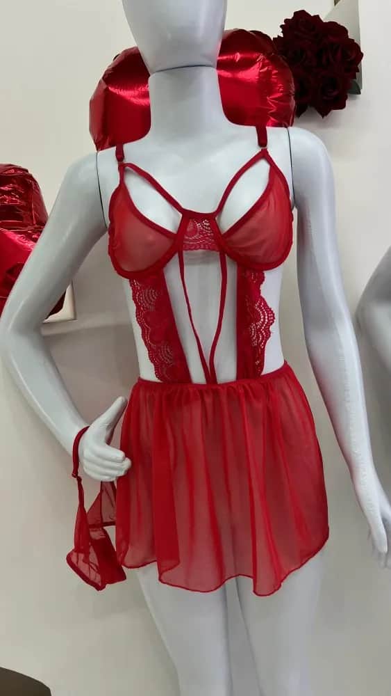 CAMISOLA DAMA DE VERMELHO - Vermelho 0