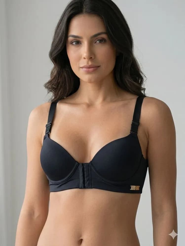 Sutia Microfibra Fecho Frontal Bella, foto 5