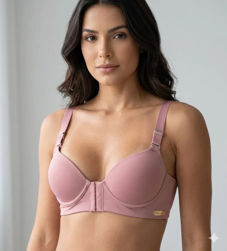 Sutia Microfibra Fecho Frontal Bella, foto 2