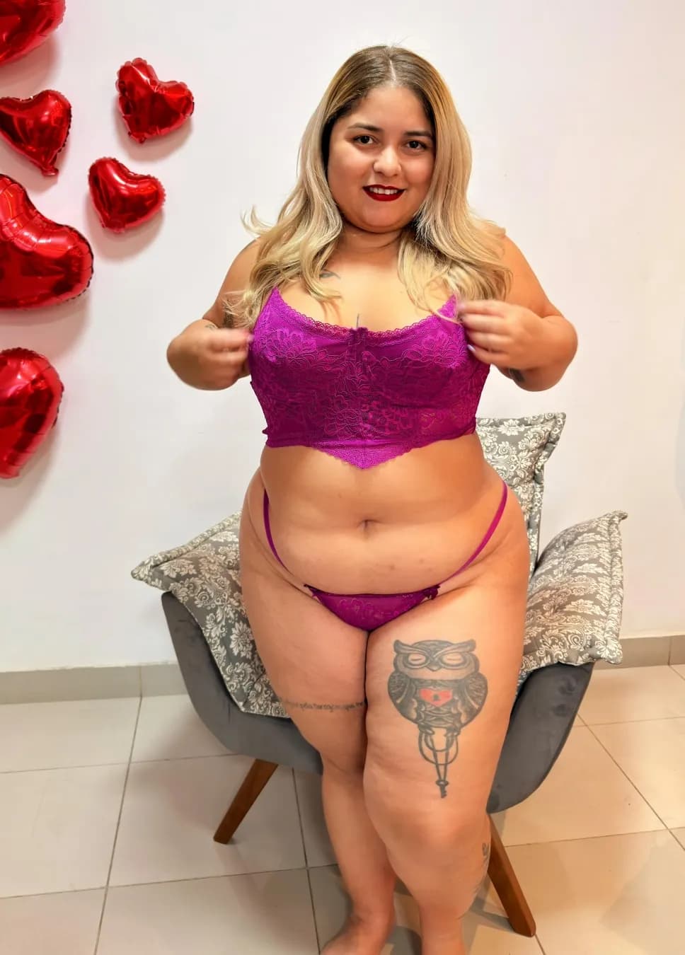 Conjunto sem Bojo Plus Size Geanini