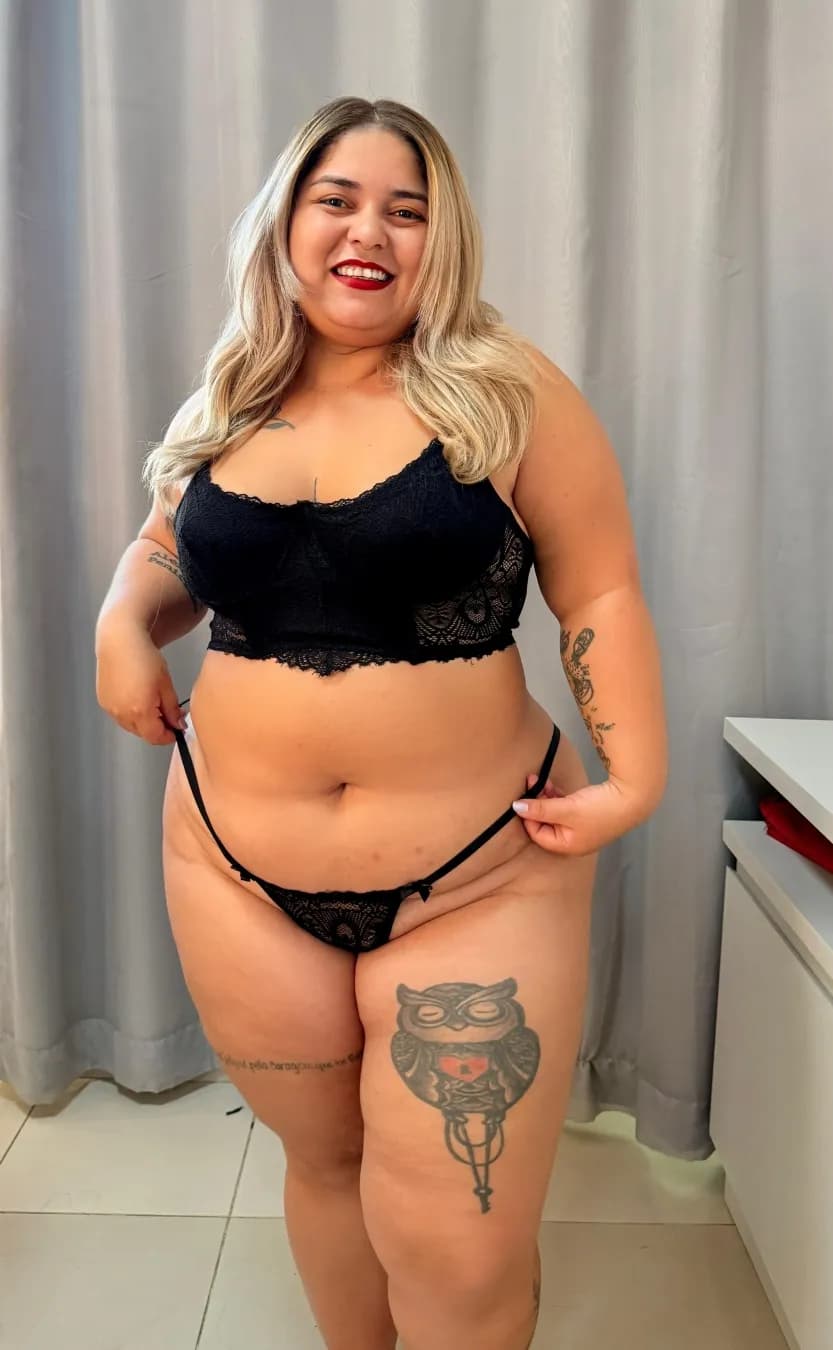 Conjunto sem Bojo Plus Size Geanini, foto 5