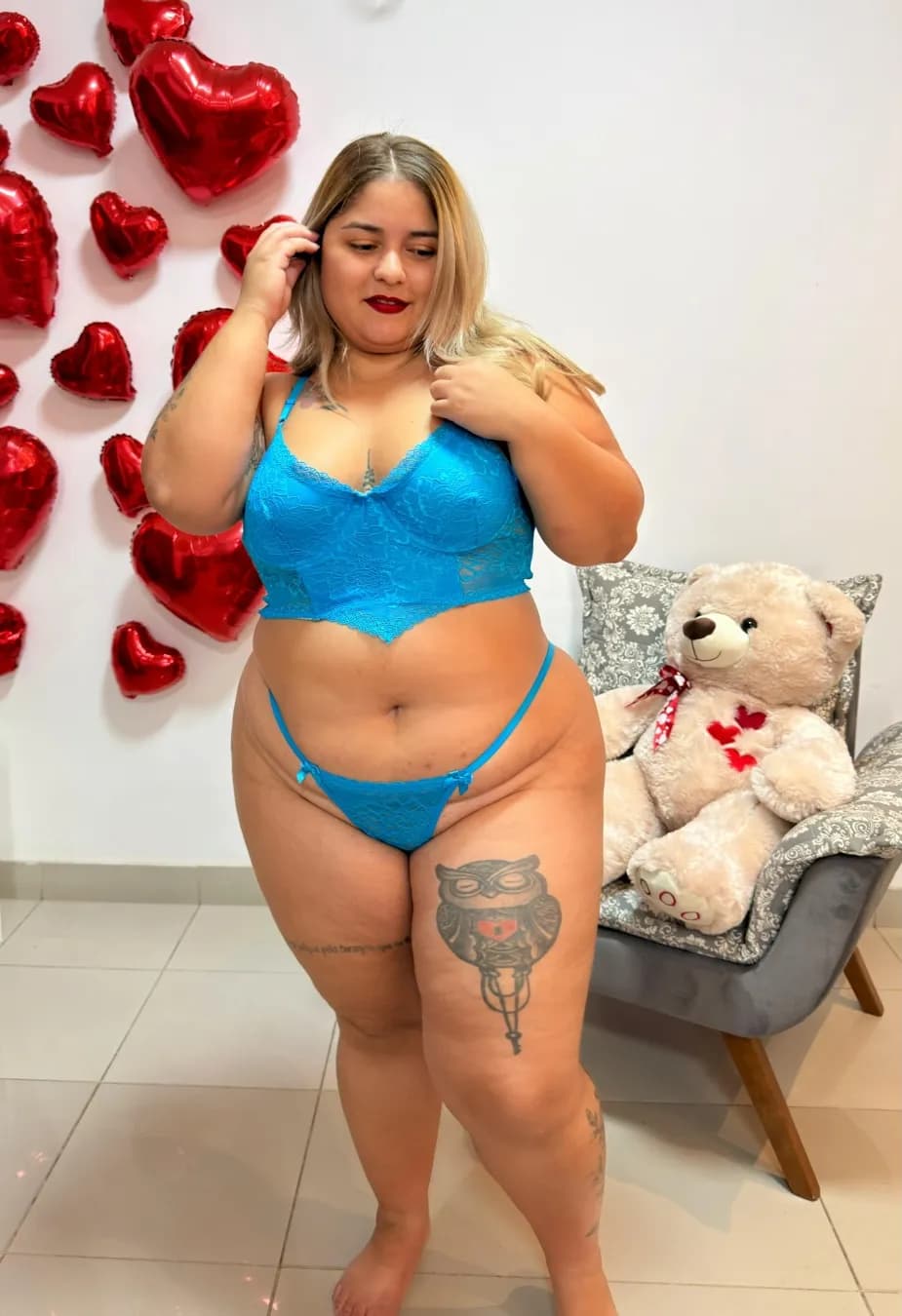 Conjunto sem Bojo Plus Size Geanini, foto 3