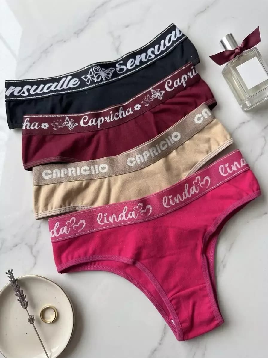 Calcinha Conforto Cós Baixo