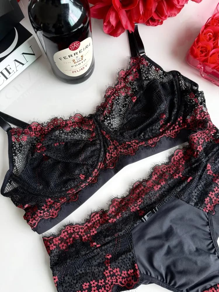 Conjunto Plus Size sem Bojo Bicolor, foto 9