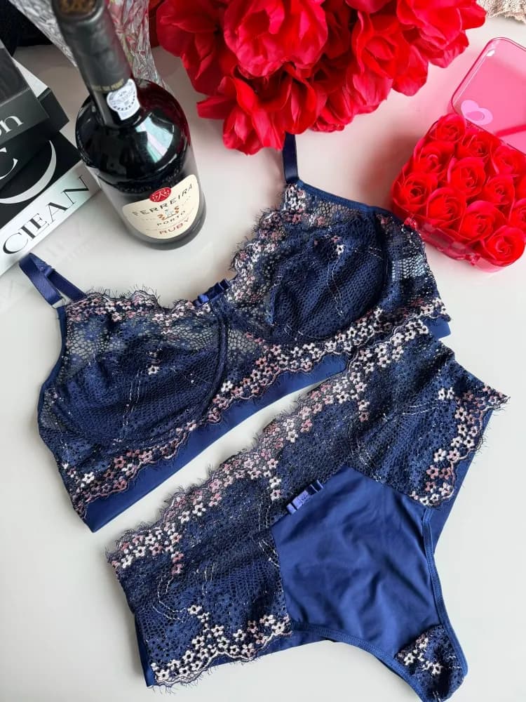Conjunto Plus Size sem Bojo Bicolor, foto 7
