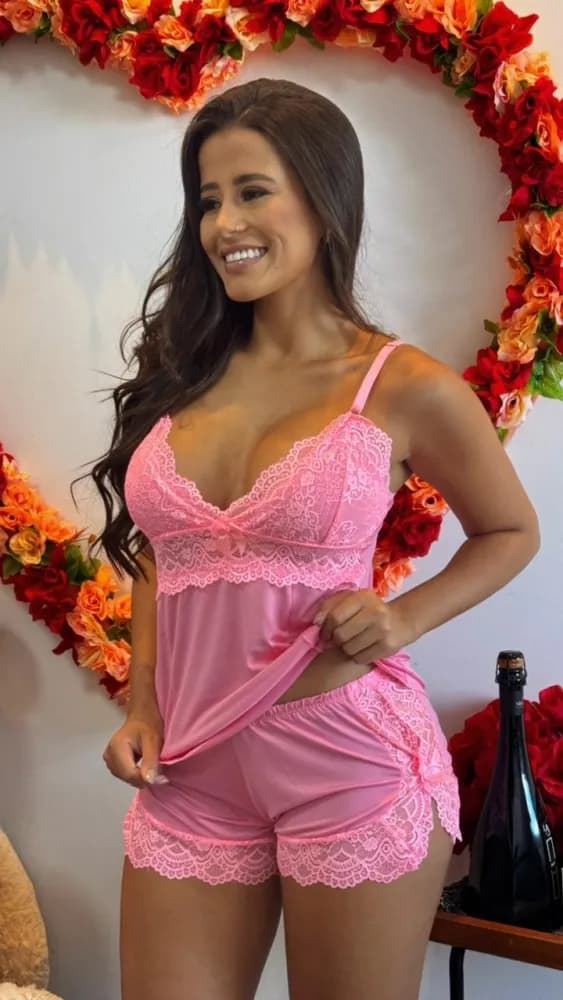 Baby Doll Microfibra Luxo Charlotte, foto 8
