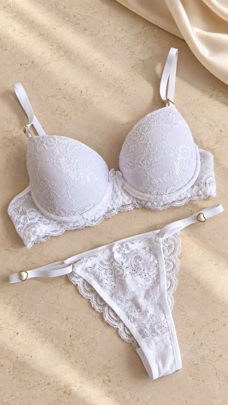 Conjunto com Bojo Rendado Marilia, foto 6