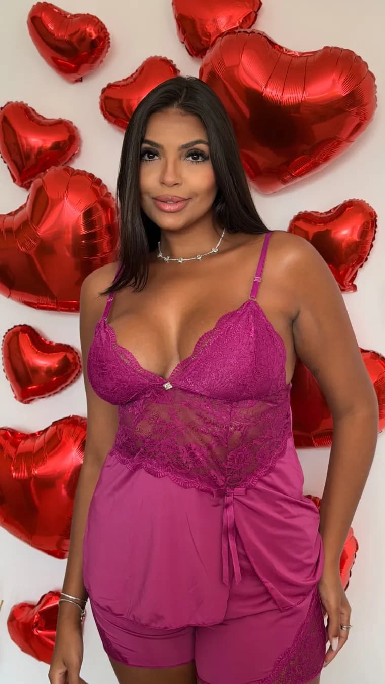 Baby Doll Microfibra Lacinho, foto 14