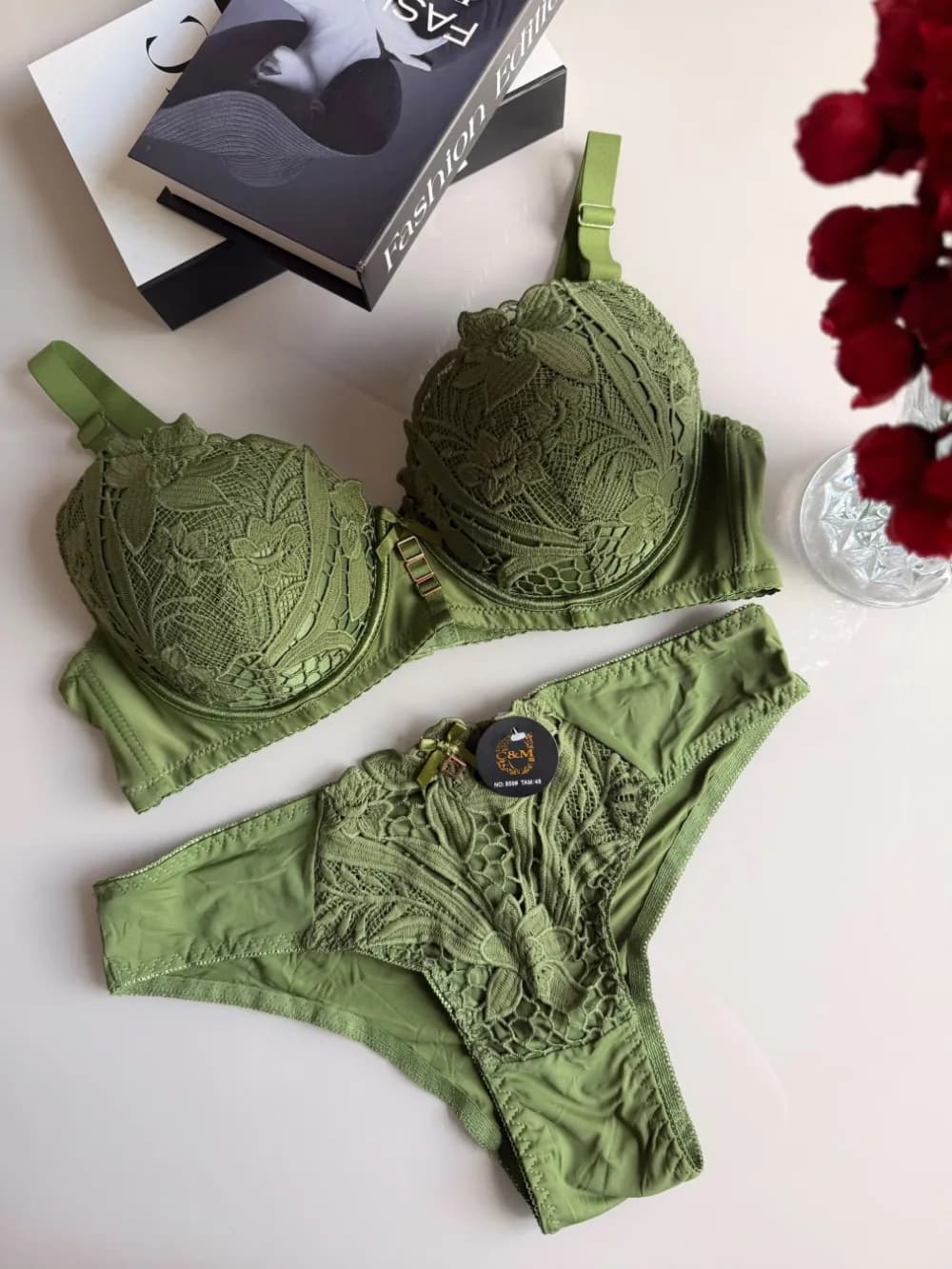 Conjunto com Bojo Plus Size Importado, foto 2