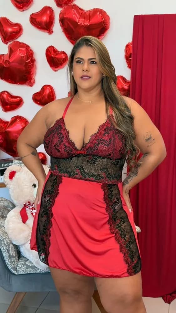 Camisola sem Bojo Plus Size Cecilia, foto 32