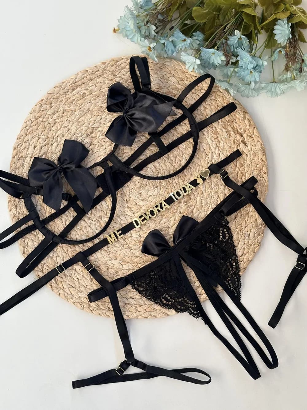 Lingerie Baby com cinta liga de personalizar, foto 2
