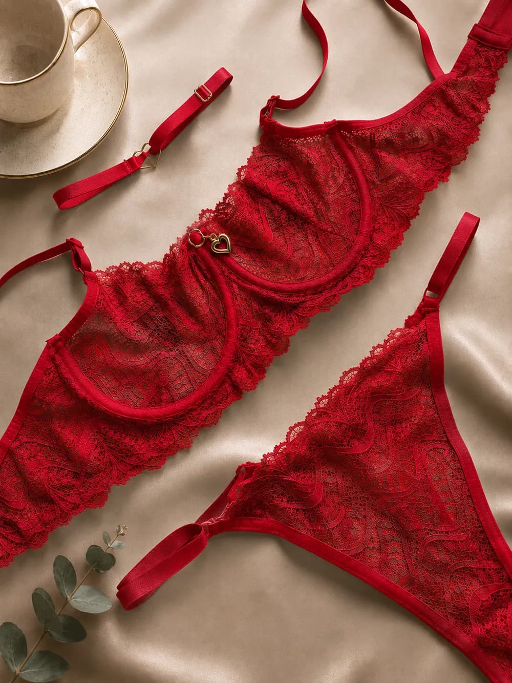 Conjunto sem bojo com aro Lidiane