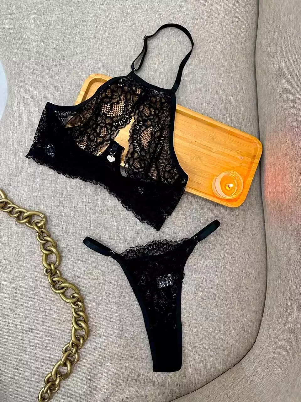 Conjunto sem Bojo Luxo Cintia, foto 6