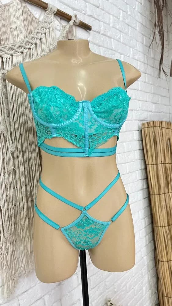 Conjunto Luxo Milao Neon